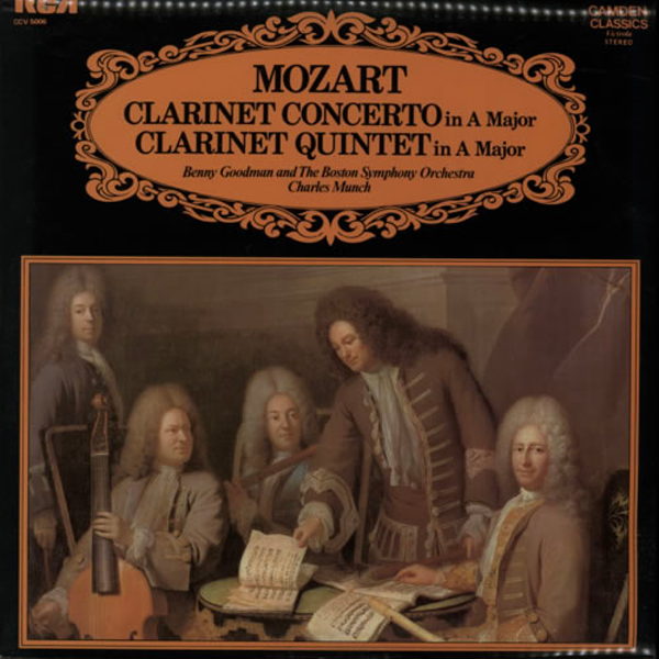 Mozart Clarinet Concerto with the Boston Symphony Orchestra (1956)